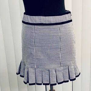 Nanette Lepore striped mini skirt. EUC.